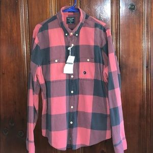 👨🏻‍💼 Abercrombie & Fitch Flannel shirt NWT
